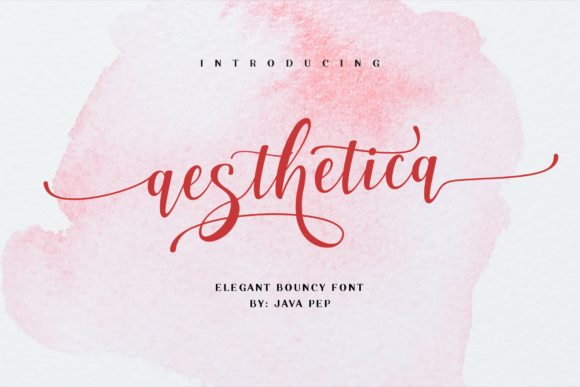 Aesthetica: The Elegant Script Handwritten Font for Creative Makers