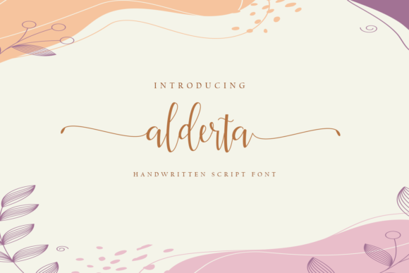 Alderta: The Elegant Handwritten Font for Modern Web Design