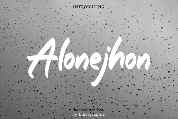 Alonejhon: The Premium Script Handwritten Font for Modern Design