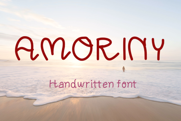 Amoriny: A Sweet Handwritten Font for Authentic Branding