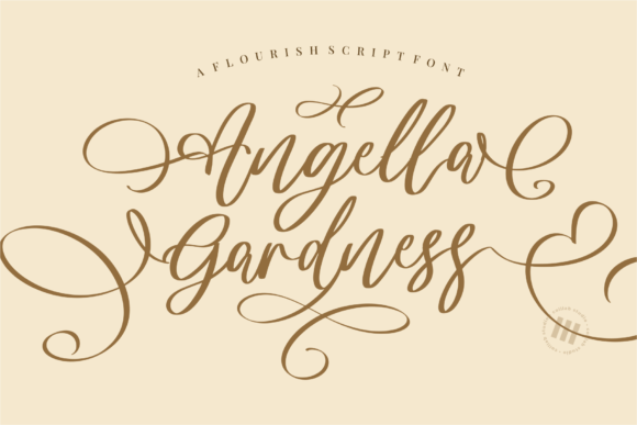 Angella Gardness: The Elegant Typeface for High-Impact Campaigns