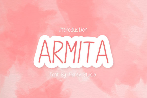Armita: A Sweet Handwritten Font for Creative Branding