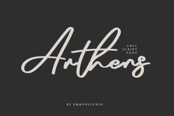 Arthens: The Elegant Handwritten Font for Professional Branding
