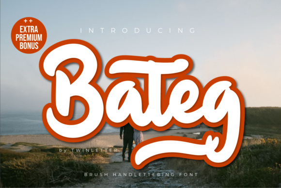 Bateg: The Bold Handwritten Typeface for Digital Design