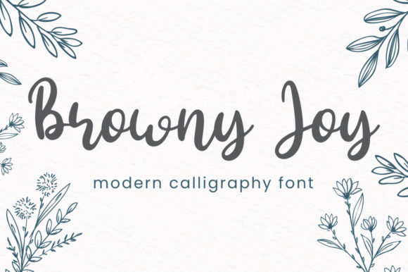 Browny Joy: A Timeless Handwritten Typeface for Modern Web Design