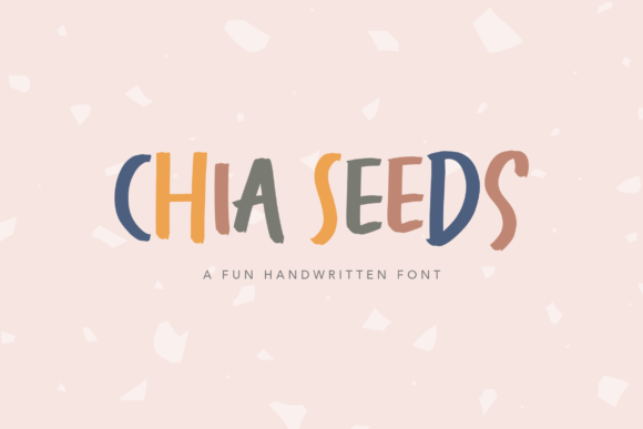 Chia Seeds: The Playful Script Handwritten Font You Need