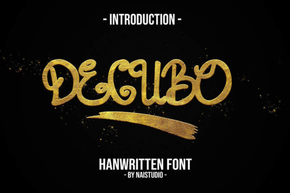 Decubo: The Sweet Handwritten Font for Your Brand