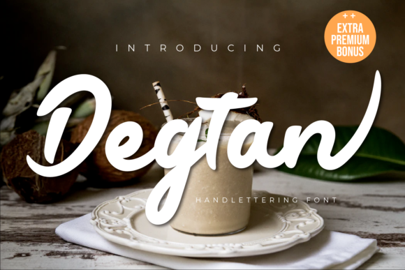 Degtan: The Premium Handwritten Font for Campaigns That Demand Attention