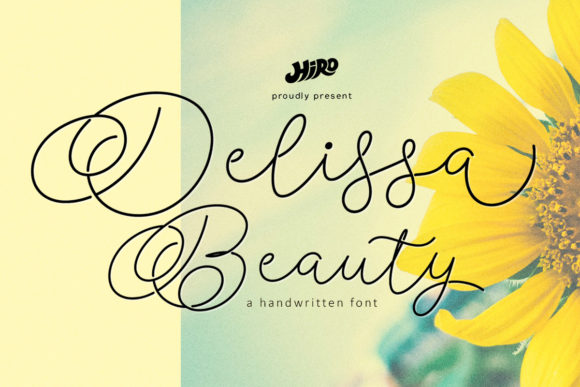 Delissa Beauty: A Delicate Script Handwritten Font for Makers