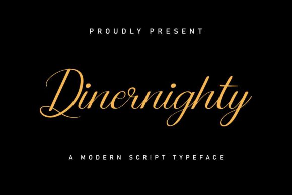 Dinernighty: The Perfect Handwritten Font for Your Craft Business