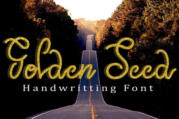 Golden Seed: The Perfect Handwritten Typeface for Makers