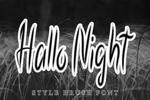 Hallo Night: A Timeless Script Handwritten Font for Modern Web Design