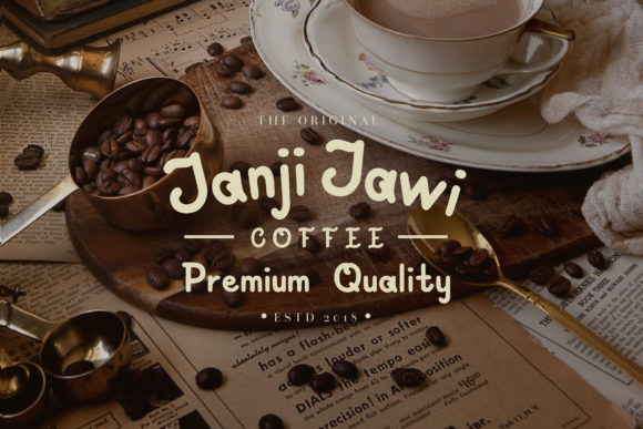 Janji Jawi: The Handwritten Typeface for Authentic Campaigns