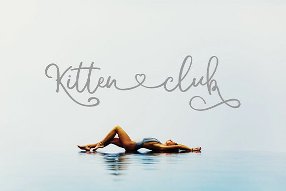 Kitten Club: The Perfect Script Handwritten Font for Small Business Branding