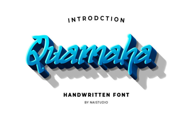 Quamaha: The Playful Handwritten Font for Your Next Craft Project