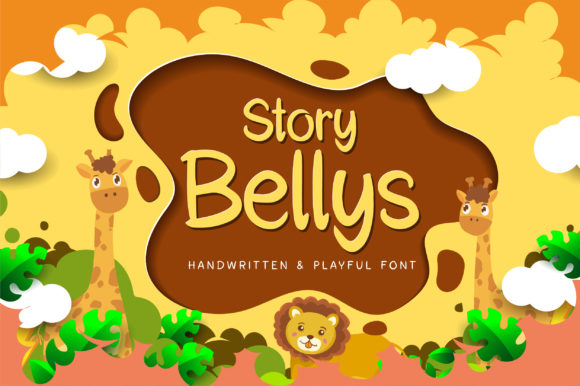 Story Bellys: A Sweet Script Handwritten Font for Editorial Design