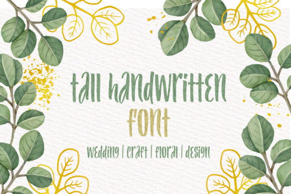 Tall Handwritten: A Premium Script Typeface for Modern Branding