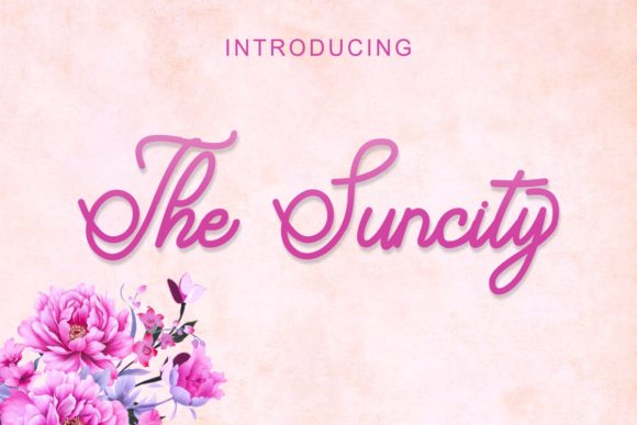 The Suncity: A Timeless Handwritten Font for Creative Crafters