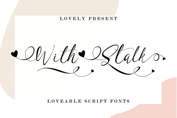 With Stalk: The Elegant Script Handwritten Font for Modern Web Design